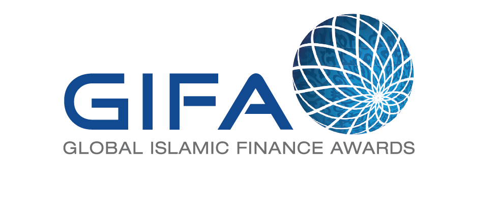 Illustration of the GIFA Award logo, featuring a blue globe with white grid lines, with the organization’s name underneath.