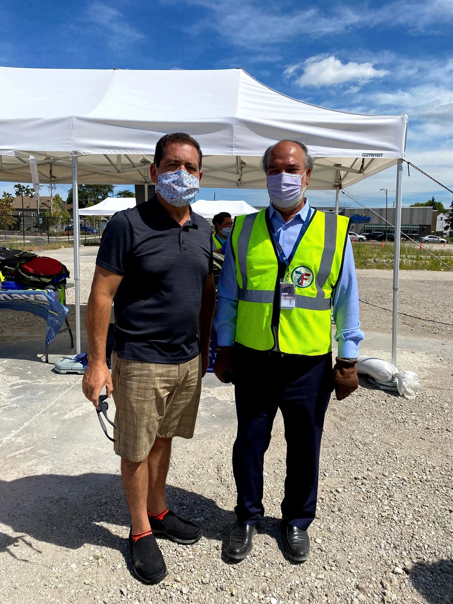 With U.S. Congressman Jesus "Chuy" Garcia