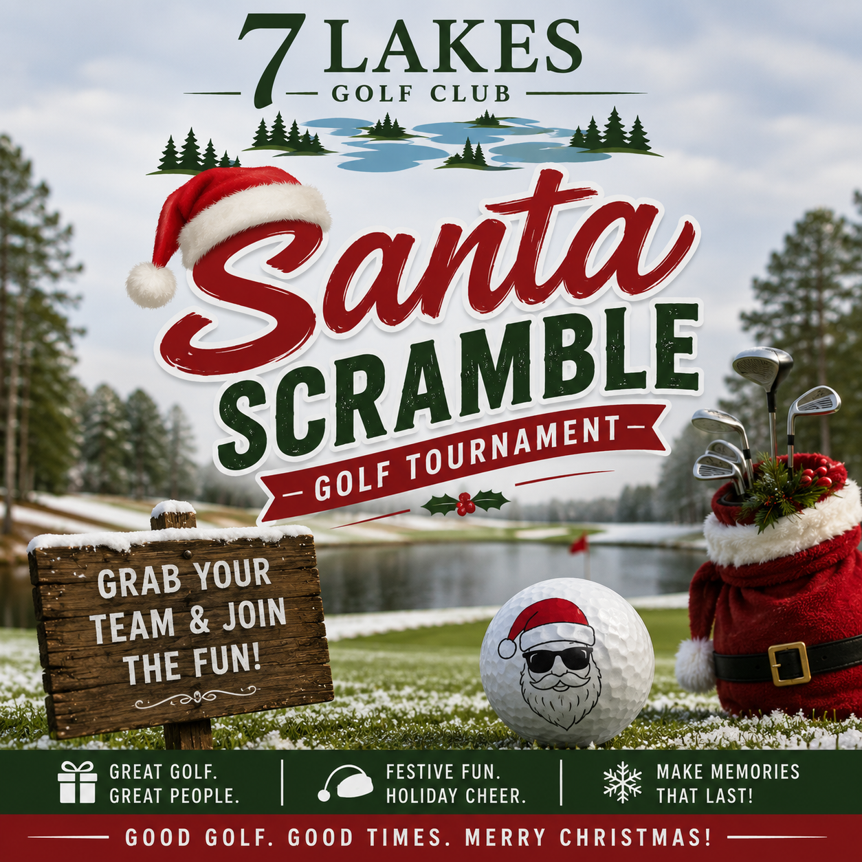 2026 Santa's Scramble Golf Tournament