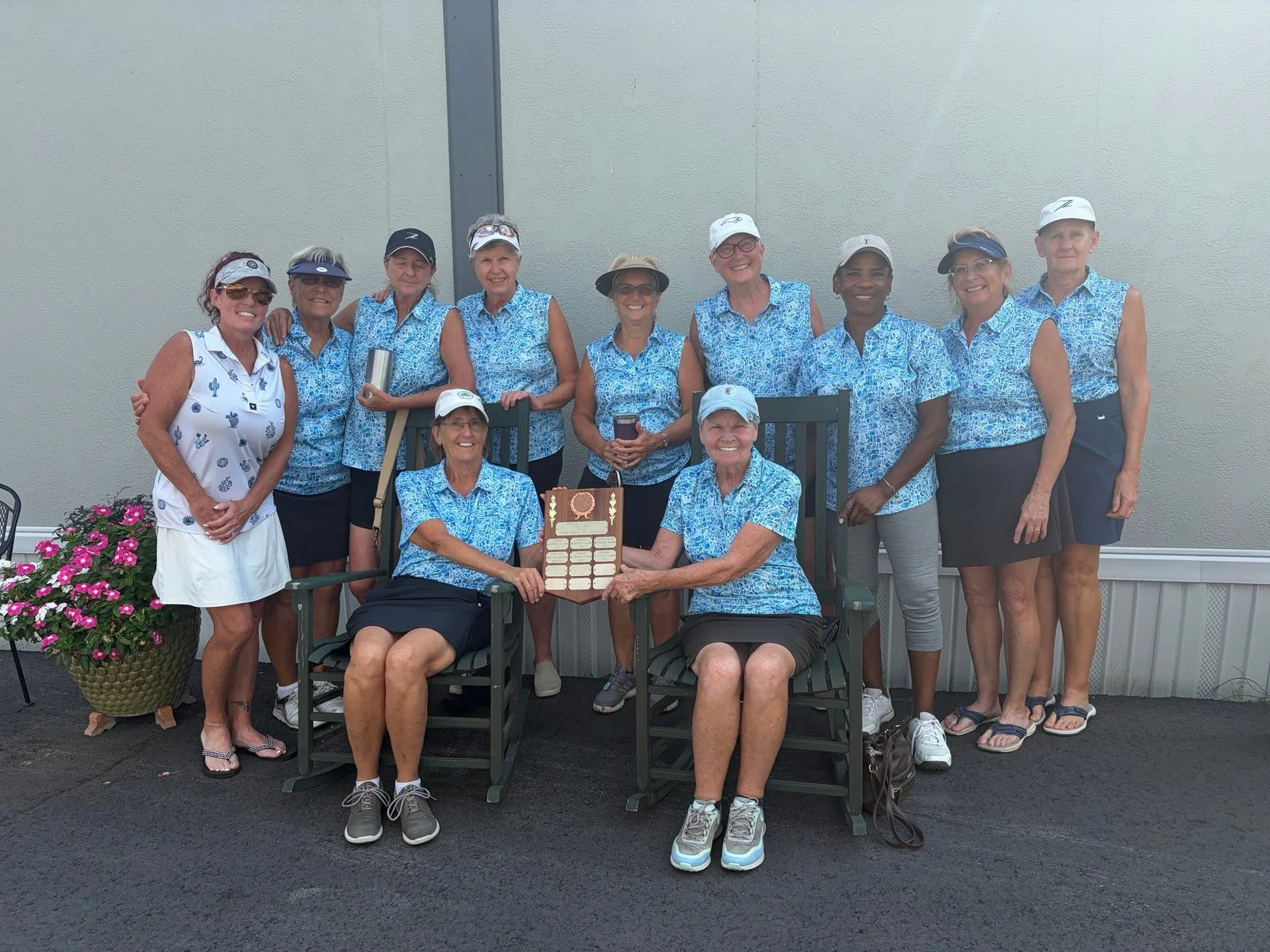 The 2026 SLWGA Pinetop champions team from Seven Lakes Golf Club