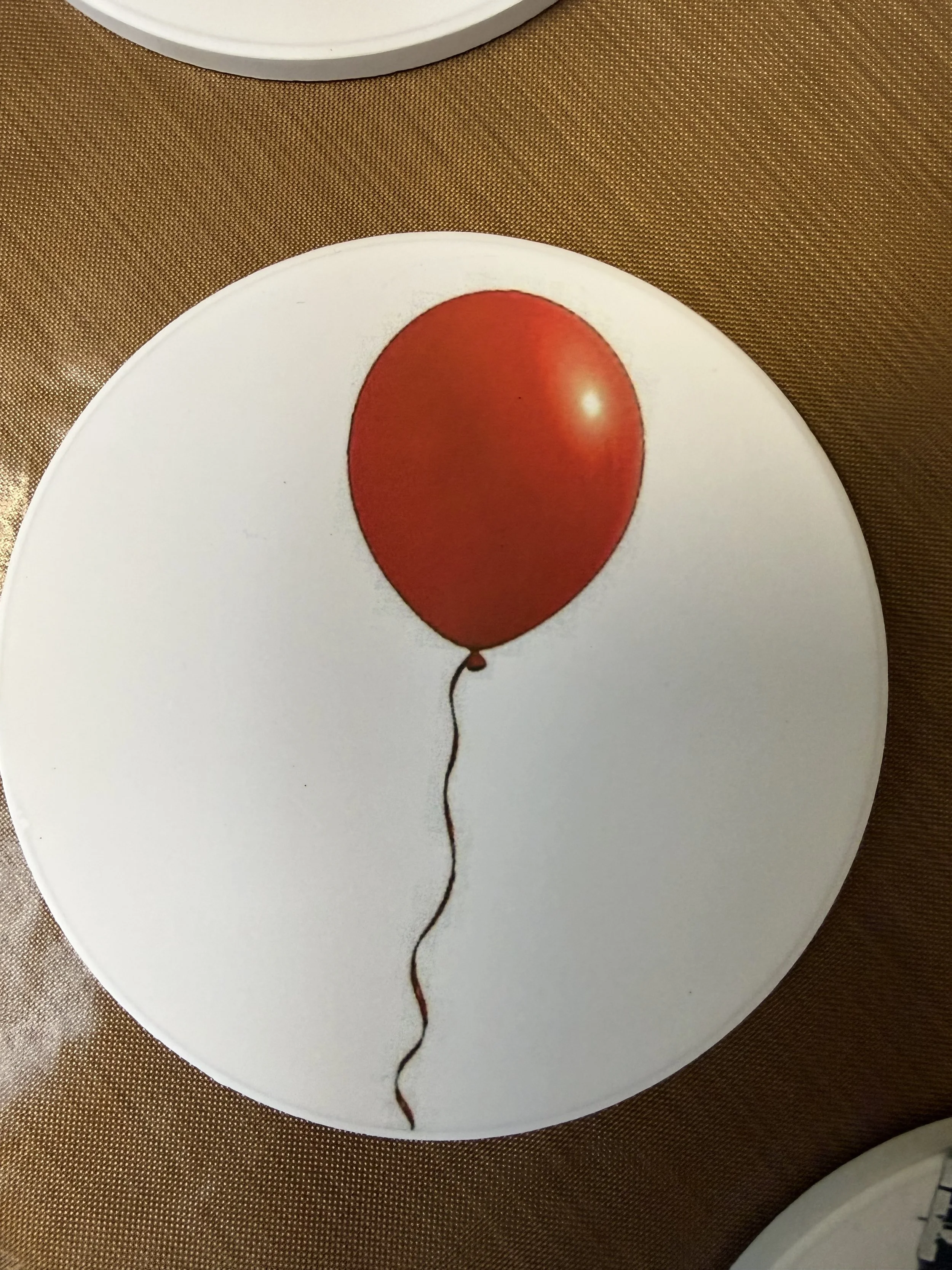 Ceramic coaster It #1 