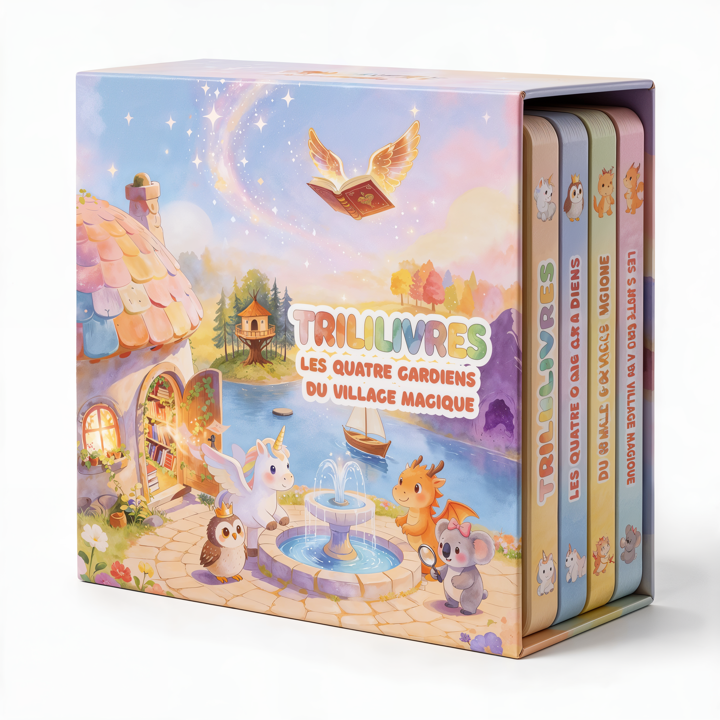 COFFRET : Les Quatre Gardiens du Village