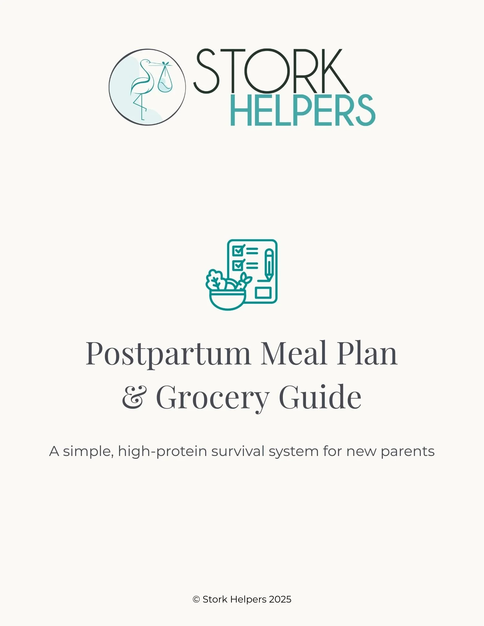 Postpartum Meal Planning Guide