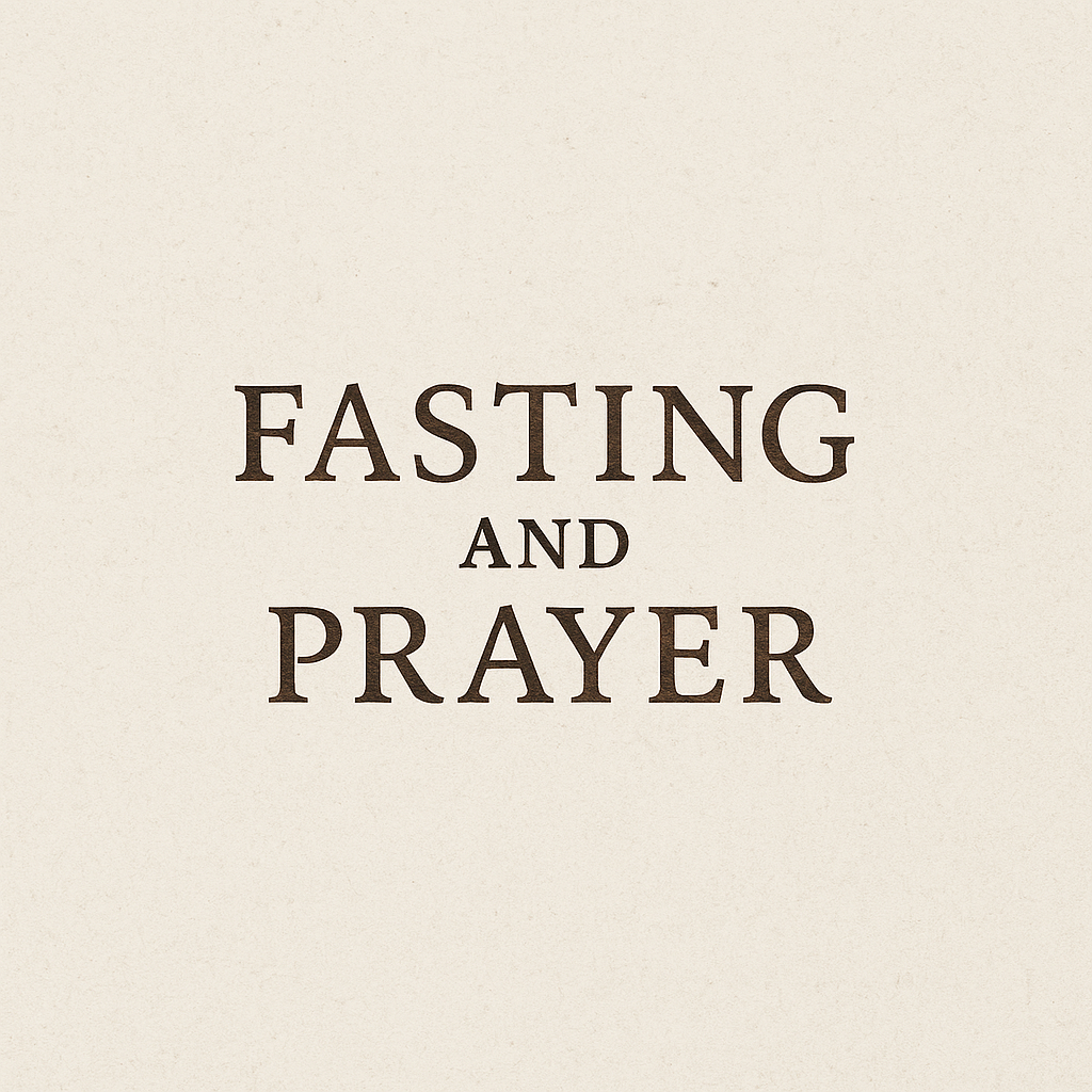 District  - 7hr Fasting and Prayer 
