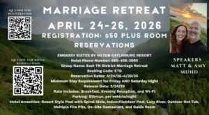 Marriage Enrichment Retreat — Gatlinburg, TN