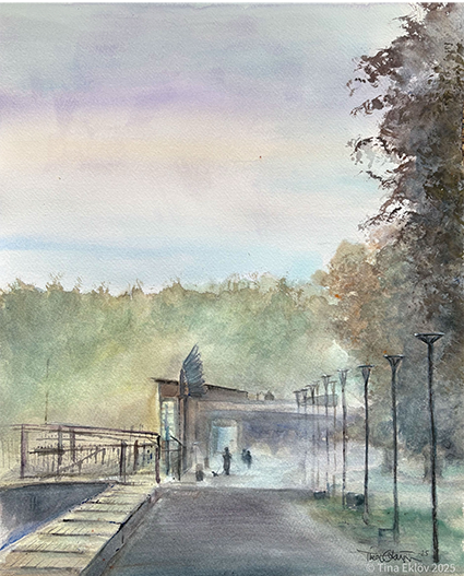 ”Early morning walk”