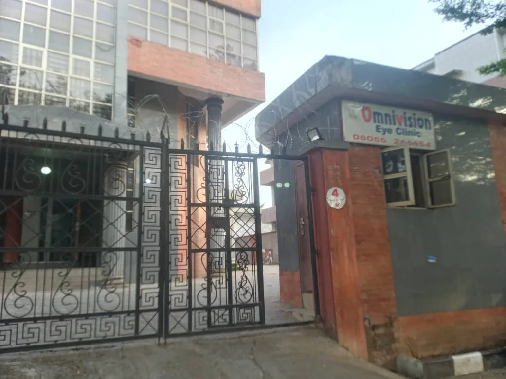 Modern ophthalmology clinic in Abuja, Nigeria providing comprehensive eye care services.