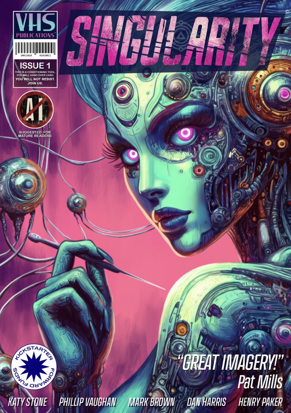 Singularity — Issue #1 (Limited Edition Silver Foil Cover)