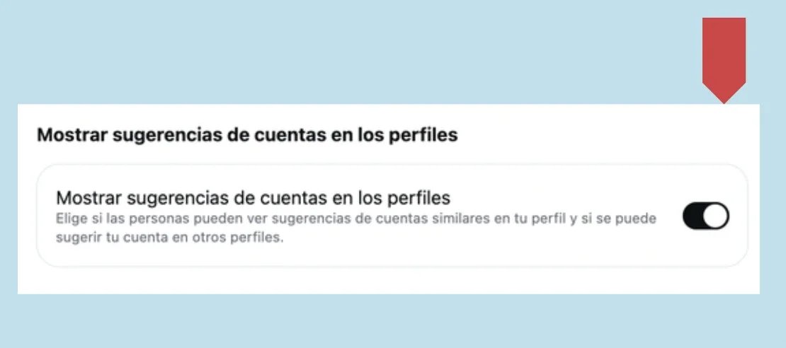 Para mejorar alcance de tus perfil en Instagram, activa Mostrar sugerencias de cuentas en los perfiles