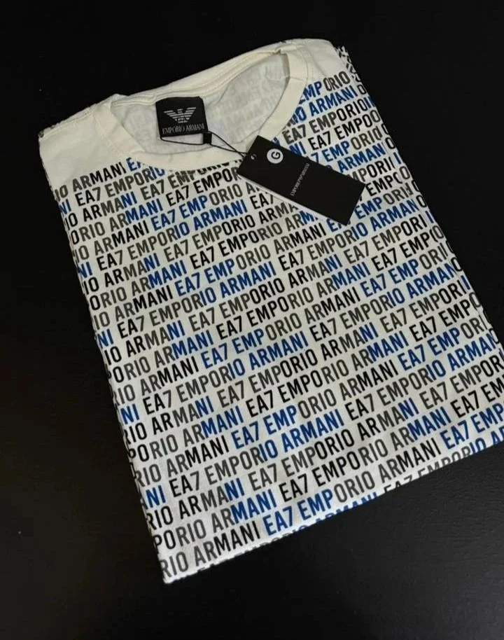 Camiseta Armani Off-White G