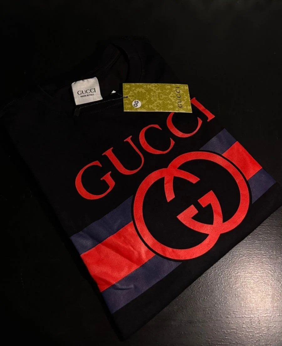 Camiseta Gucci GG na cor Preta