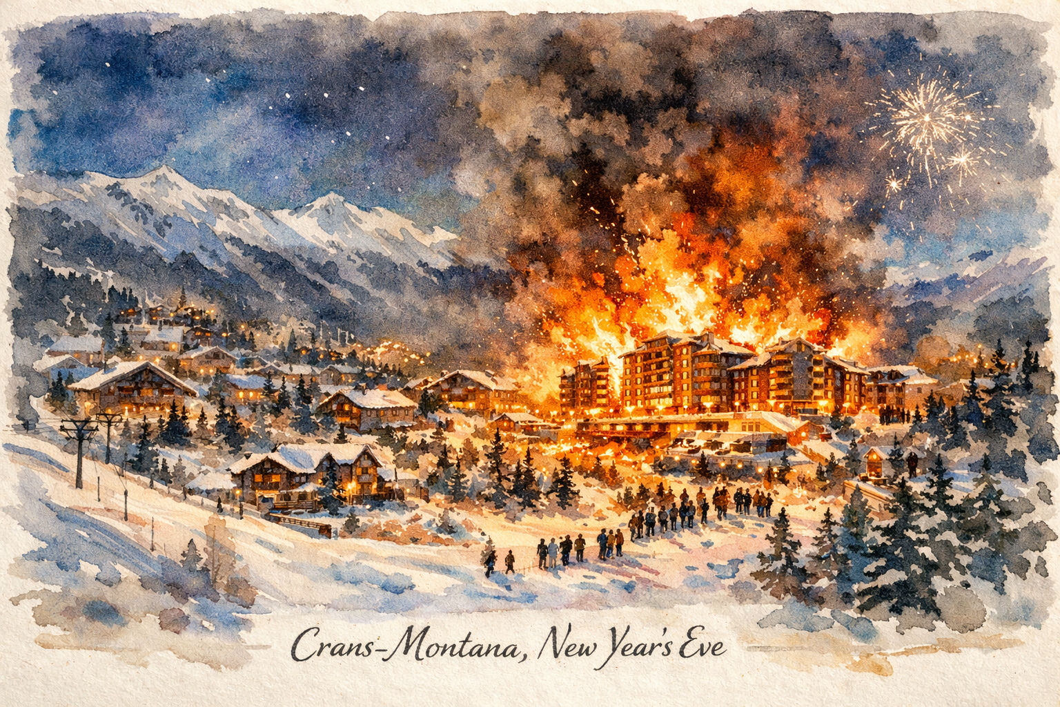 The Night the Mountain Burned