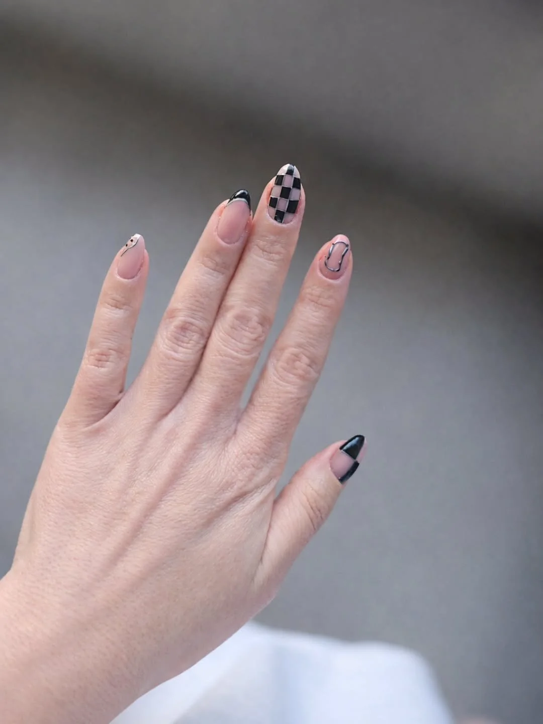 Checkered en zilver is altijd een goed idee 🪩