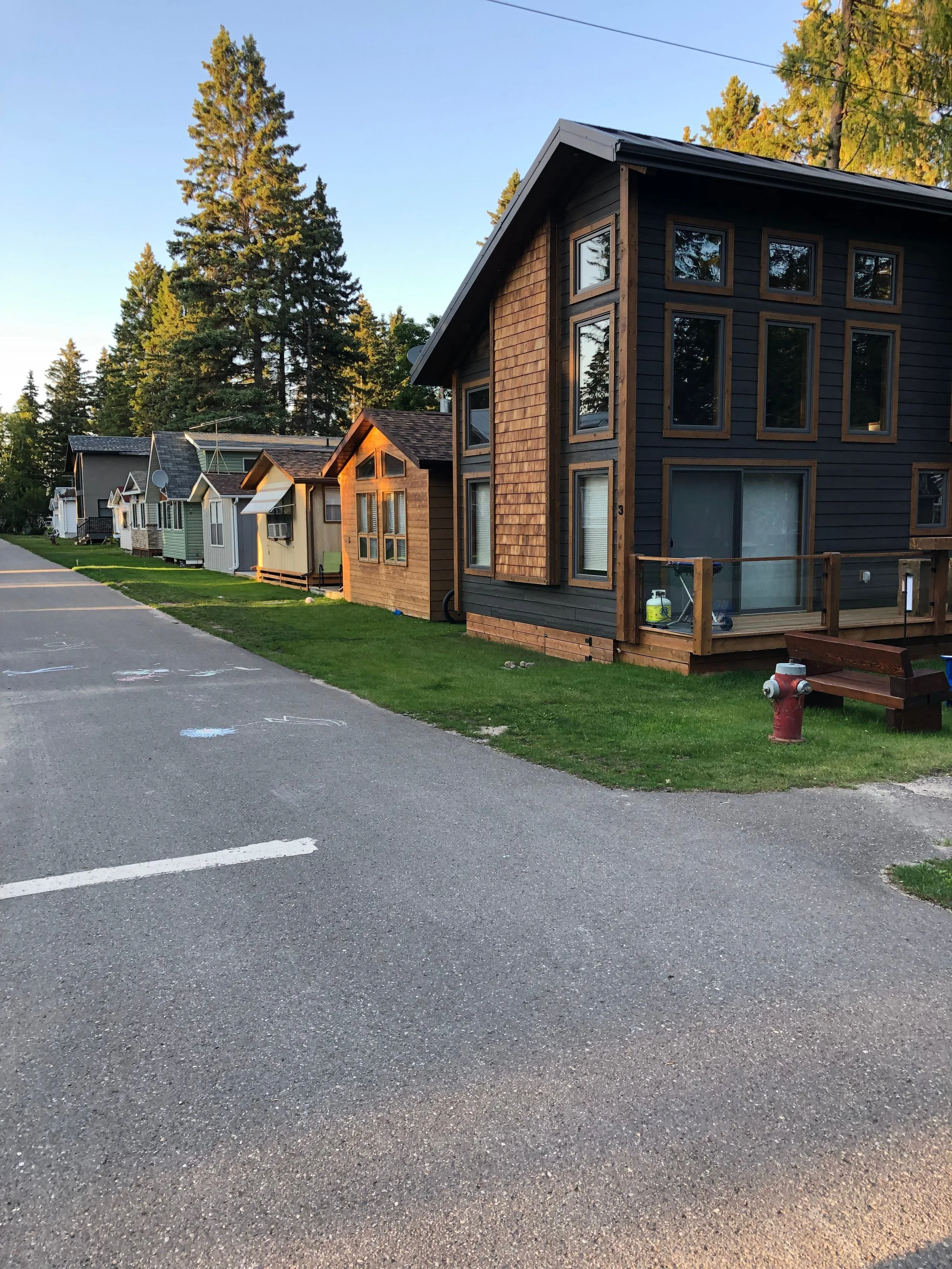 Cabins in the Old Campground