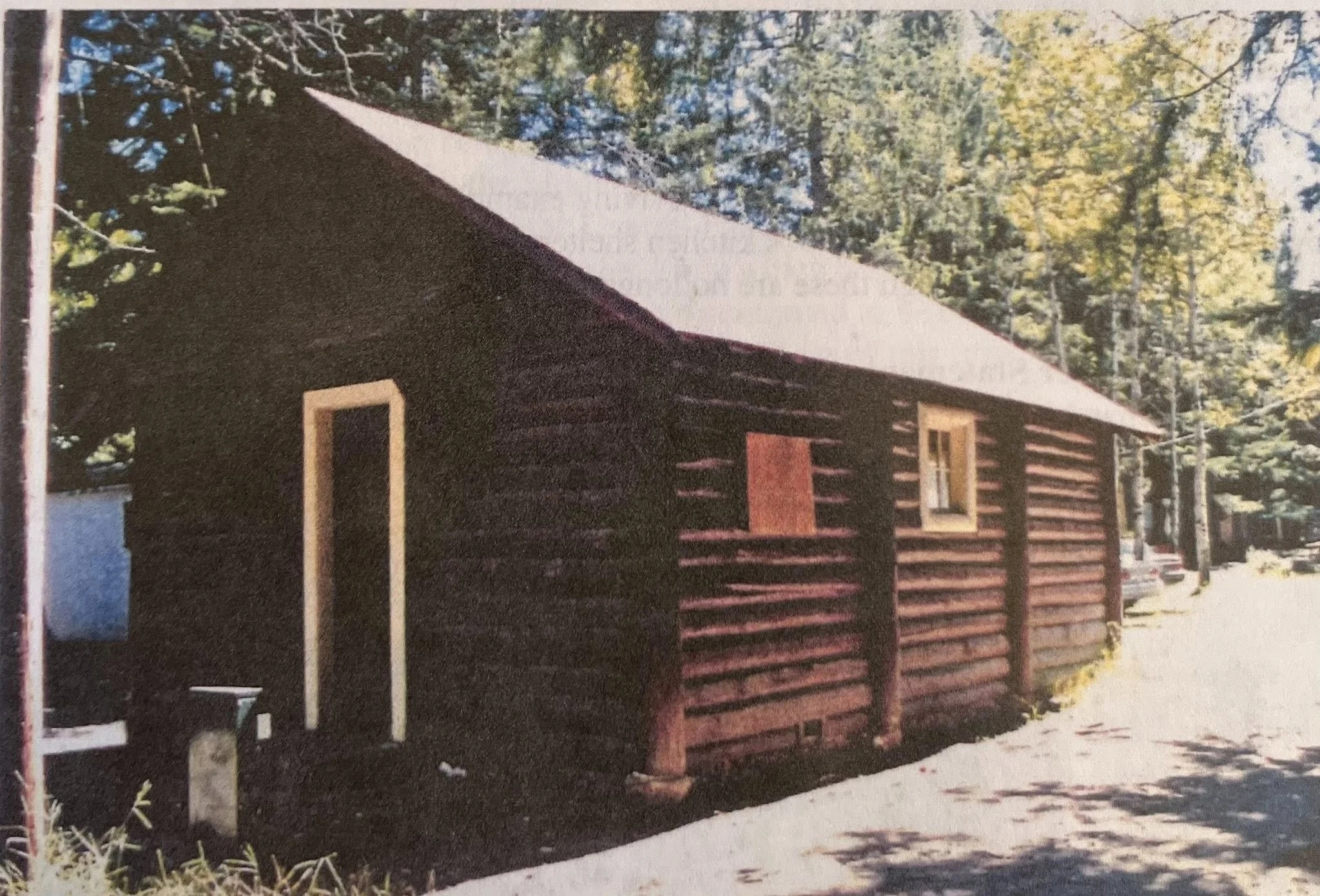 Communal fridge, or ice shack.