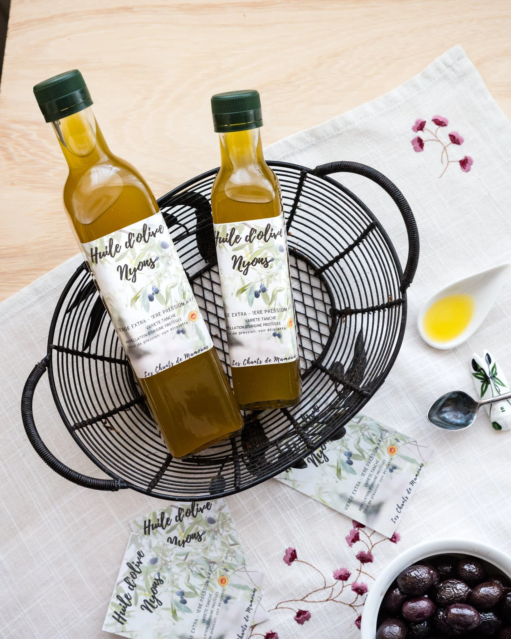 presentation olive et huile AOP