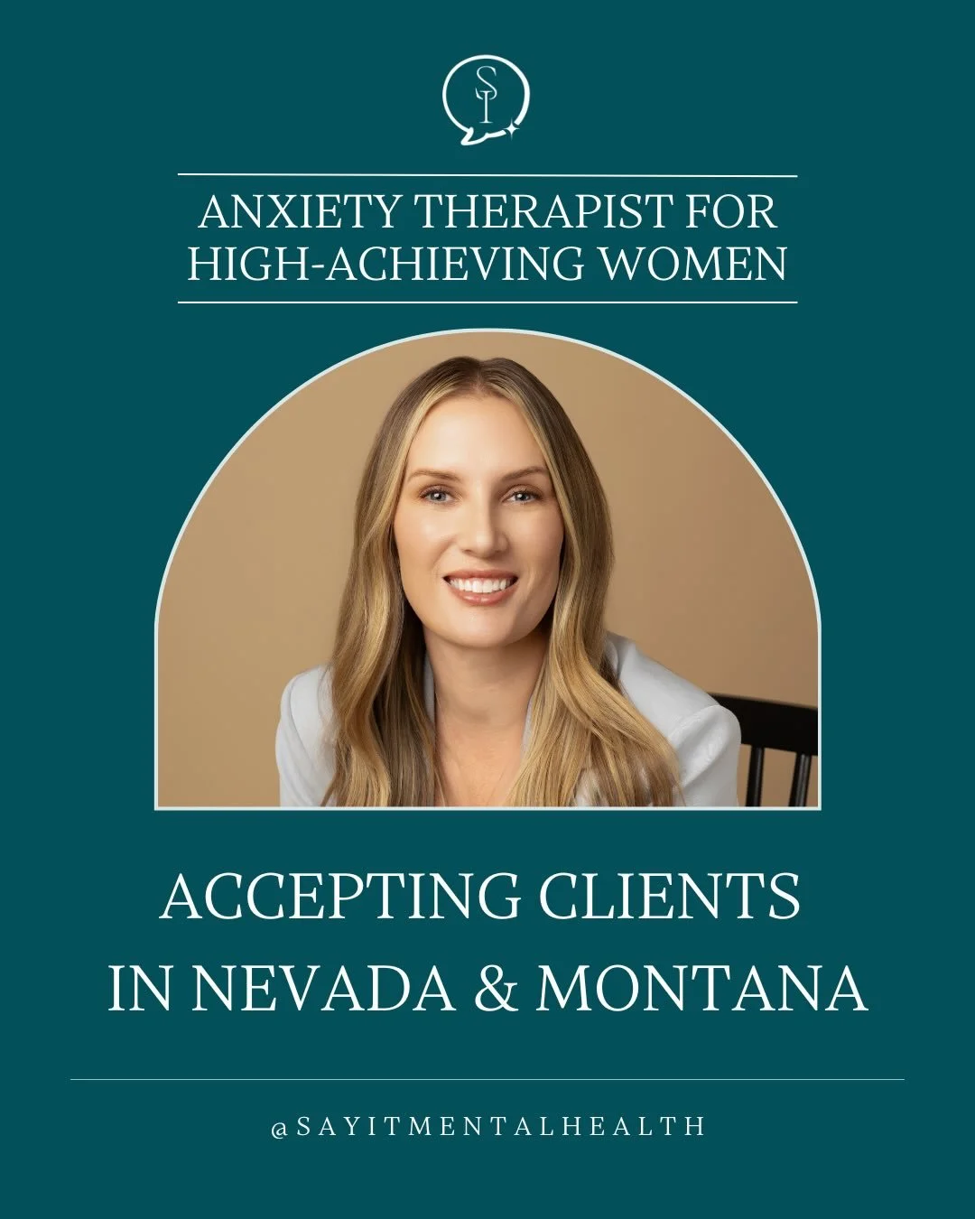 You don&rsquo;t look anxious. You&rsquo;re productive, dependable, and high-achieving. But inside, your mind never shuts off.

If you&rsquo;re an anxious, high-achieving woman in Nevada or Montana, you might:  &bull; Overthink everything  &bull; Feel