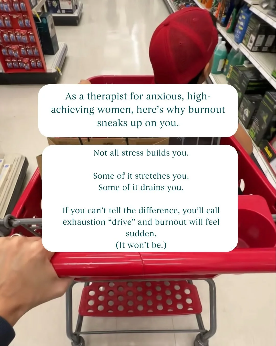 You know that late Friday night Target run?

The one where you say you &ldquo;just need one thing,&rdquo; but really you just need a place where no one is asking you for anything.

No emails. No decisions. No one needing you to hold it together.

For