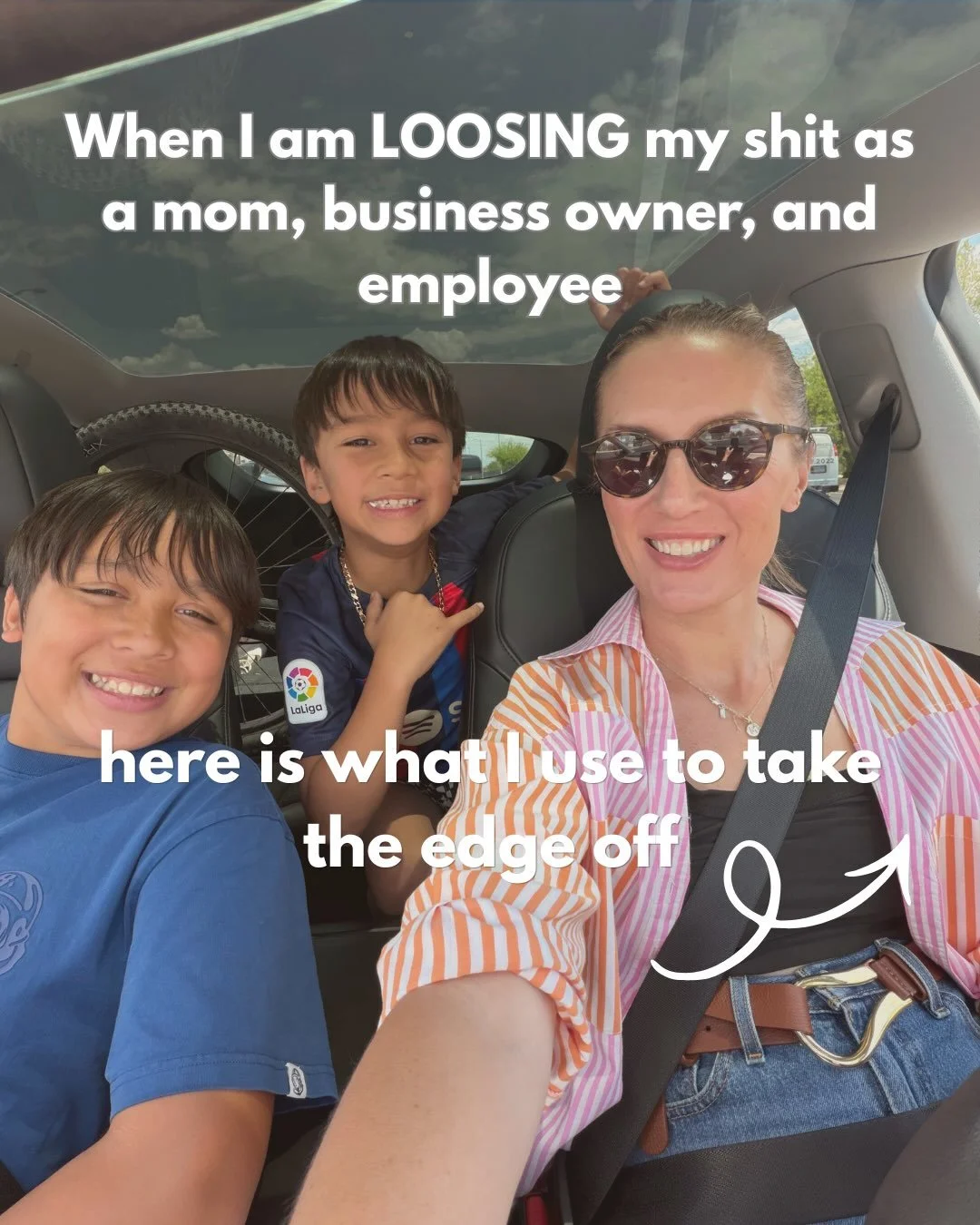 Here are 4 ways I reset when loosing my shit:

1. Between indoor play, video games, and conversation, kids are loud and I can easily become overstimulated. @loopearplugs helps lower the volume while still letting me hear what&rsquo;s going on. 
2. Co