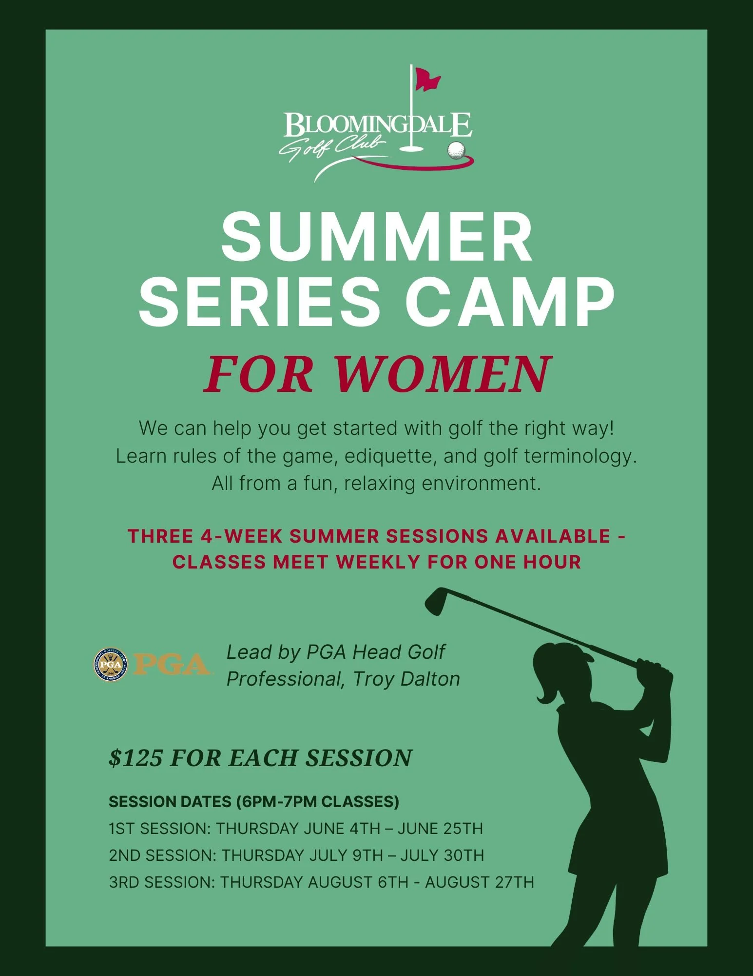 Lessons — Bloomingdale Golf Club
