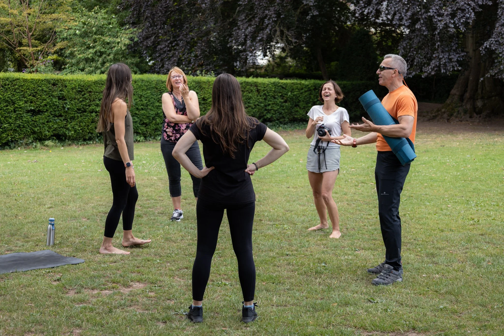 The meet up for yoga and photography with wonderful Claudia, 2023