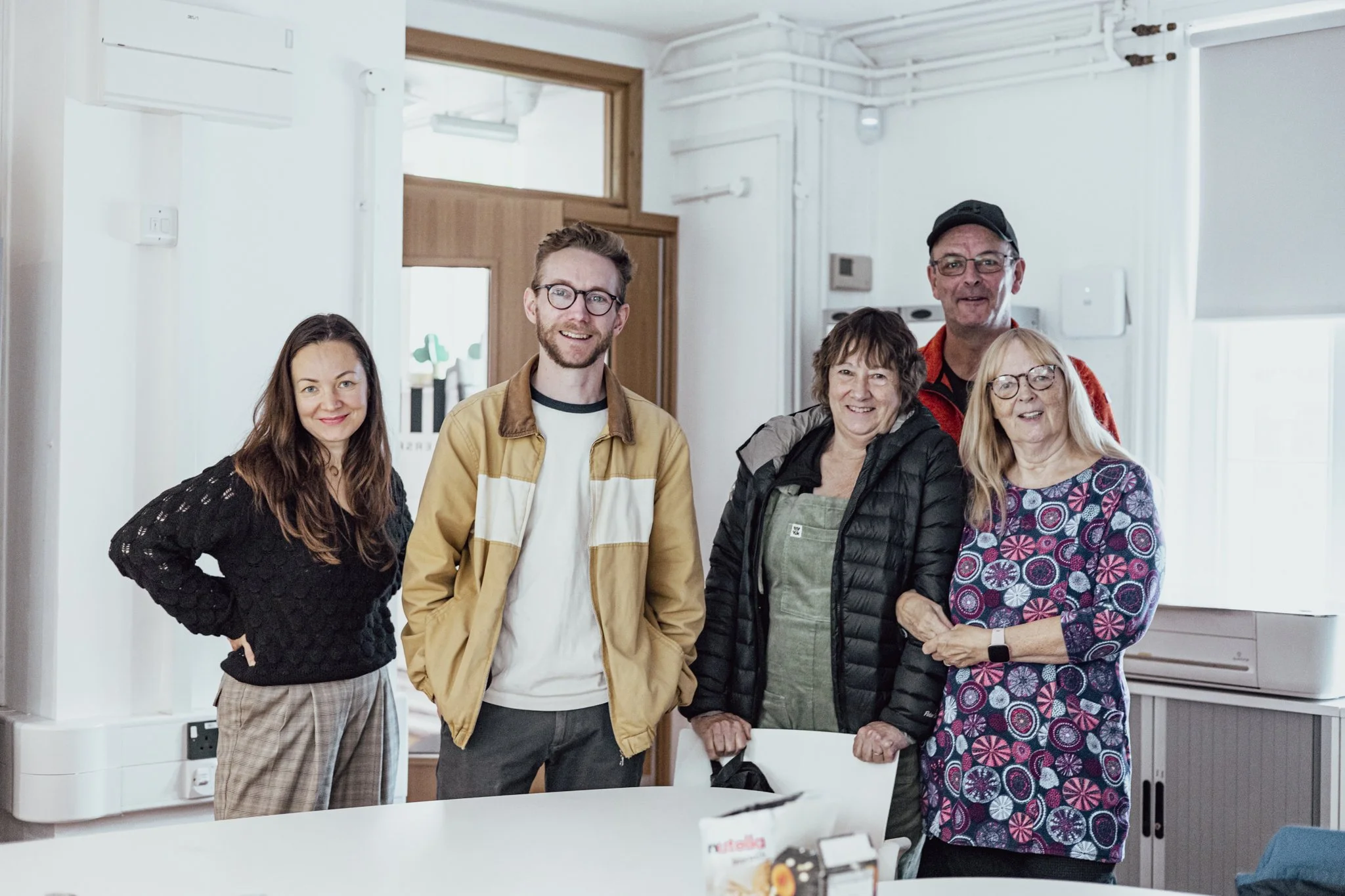 The meet up with talented graphic designer and photographer Tom Collins back, 2024