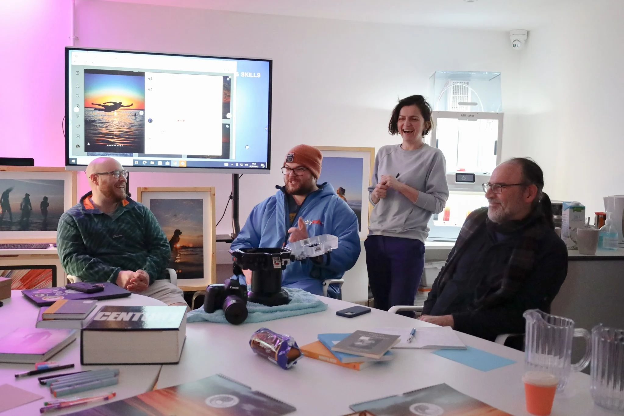 The meet up with talented photographers James Richardson and Peter Skotzylas organised by Sylwia 2023