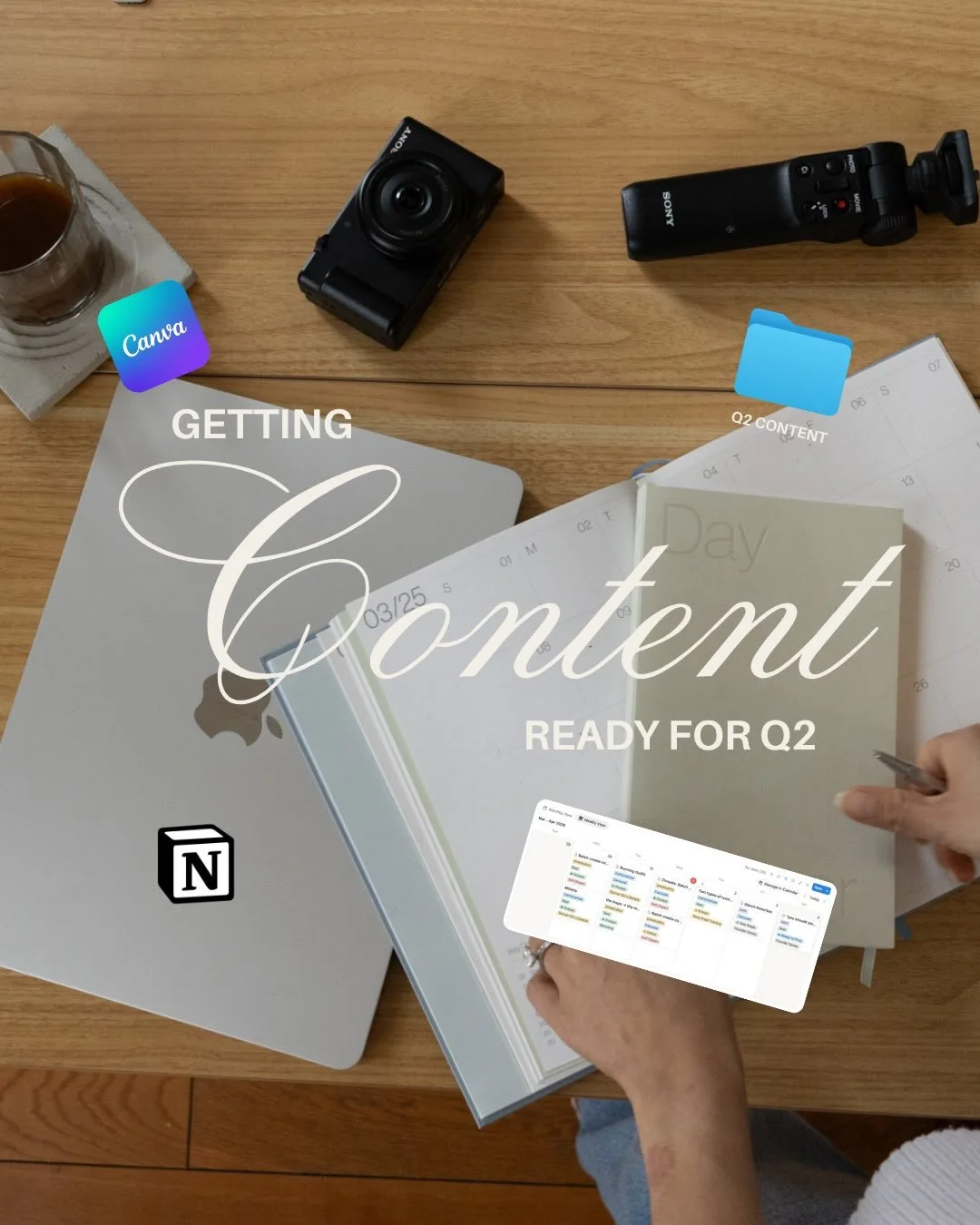 Capricorns planning Q2 content like &hellip; 

Organizing my content from idea all the way through scheduling it with my notion planner 🧠🧃

Notion template avaialble 👩🏽&zwj;💻