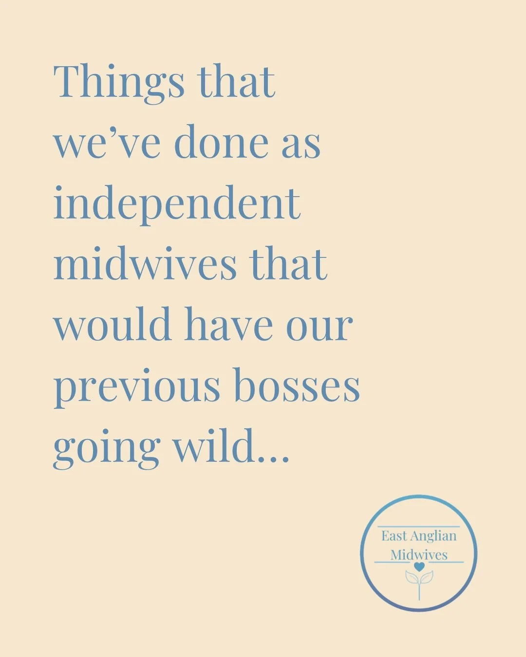 Things that would never have been acceptable in our previous NHS lives 🫠😅 

I (Beth) remember when I was a young 18 year old first year student being scolded by my (really quite scary) mentor for bringing in some birthday cake for a woman on the po
