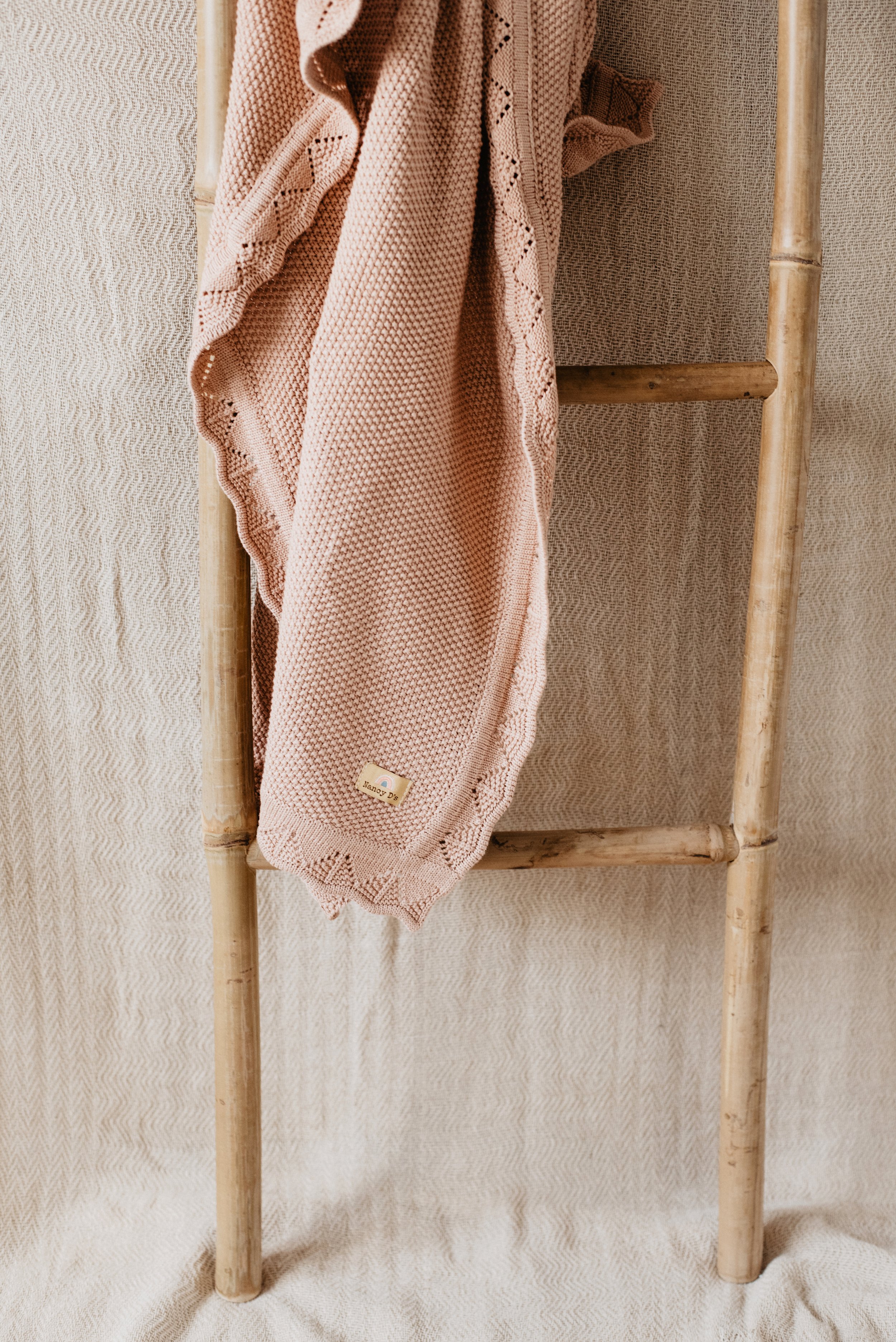 Beaux Organic Cotton Blanket