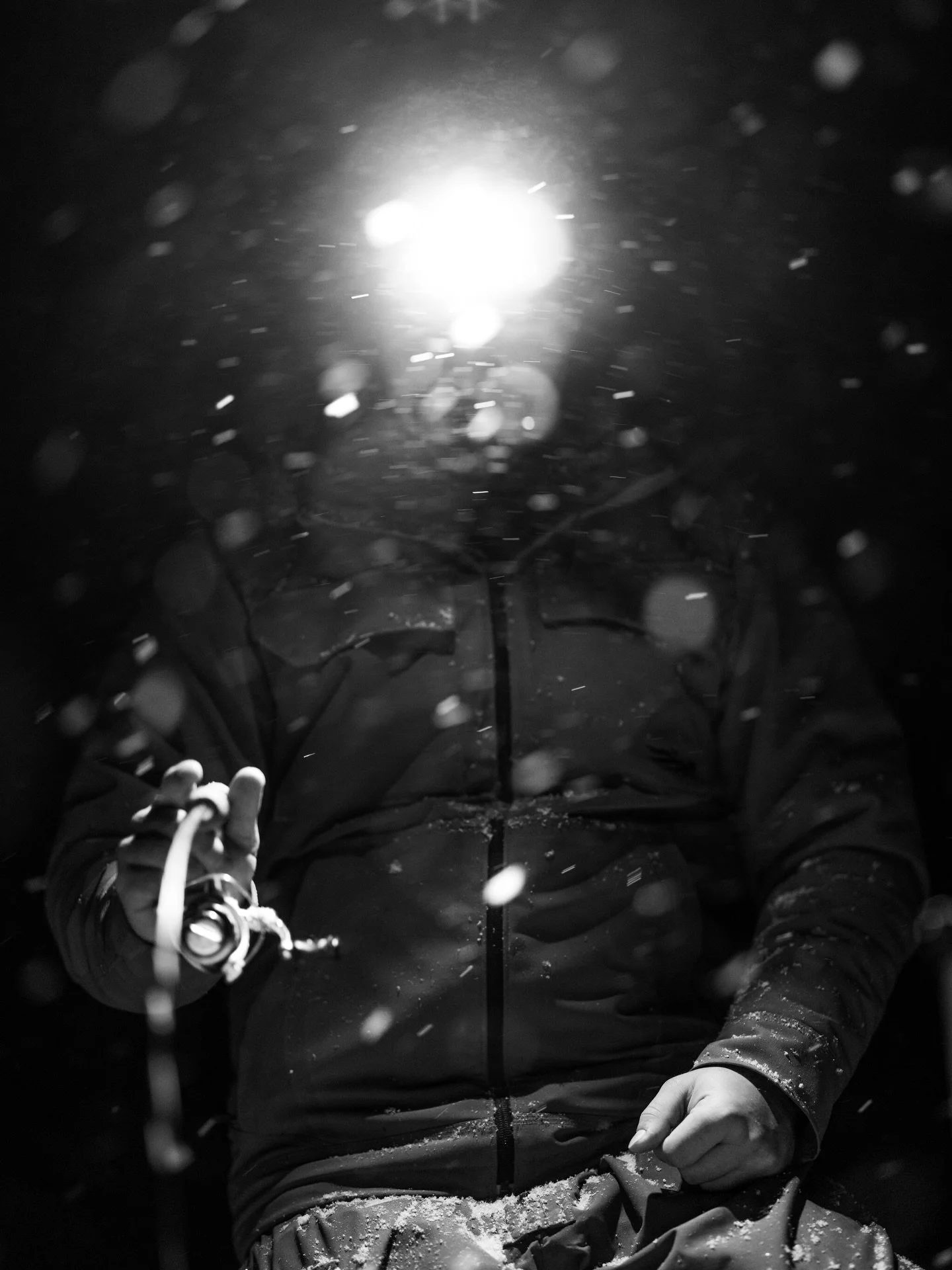 Nighttime frames in B&amp;W