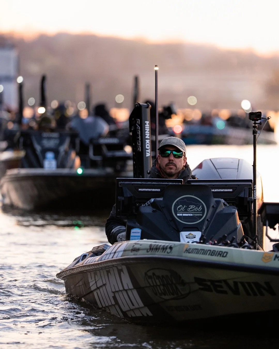 Faces from the Bassmaster Classic takeoff!