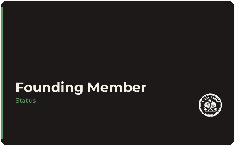 founding member card