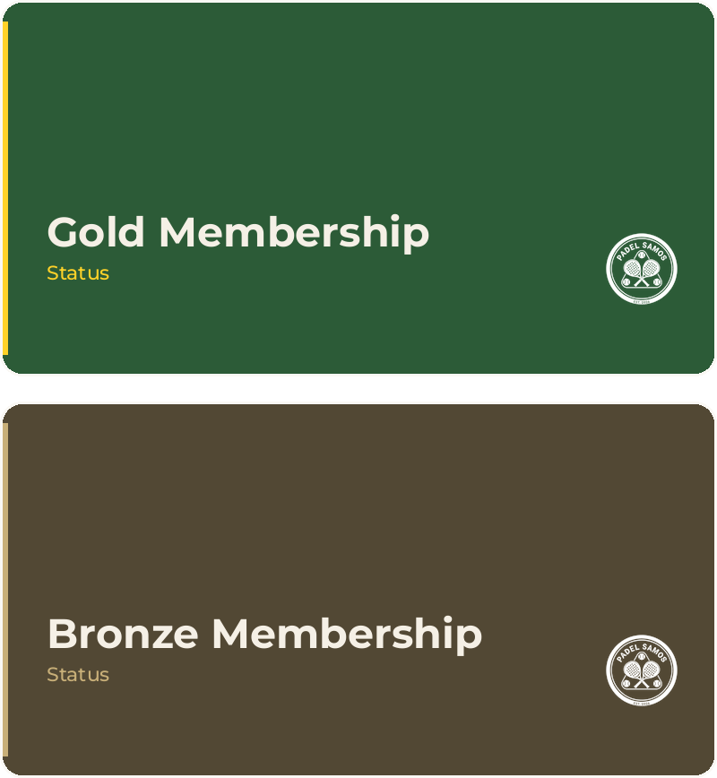 membership cards