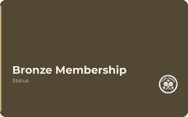 Bronze status membership