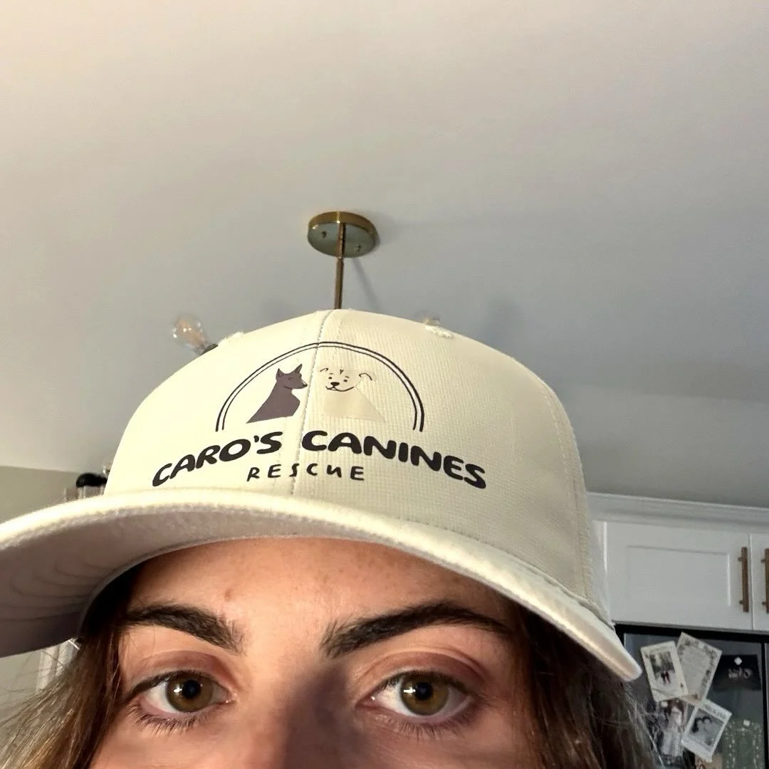 Caro&rsquo;s Canines Rescue merch is finally here!!!! We are obsessed 💙💚 

Each purchase will go directly toward saving dogs in need and supporting people who love them. They will be available for purchase on Sunday on our store and in person at ou