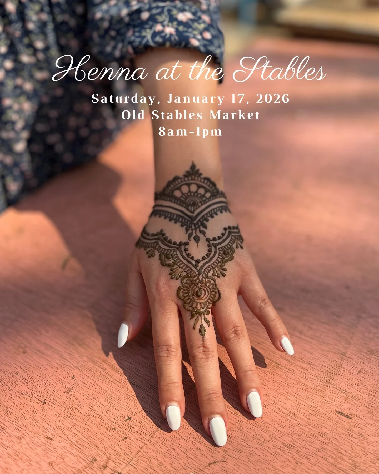 Your weekend adornment &mdash; intricate henna&hellip; with a touch of sparkle ✨

Saturday, January 17, 2026
Old Stables Market, Harare
8am-1pm

DM to book your henna slot 🤎
