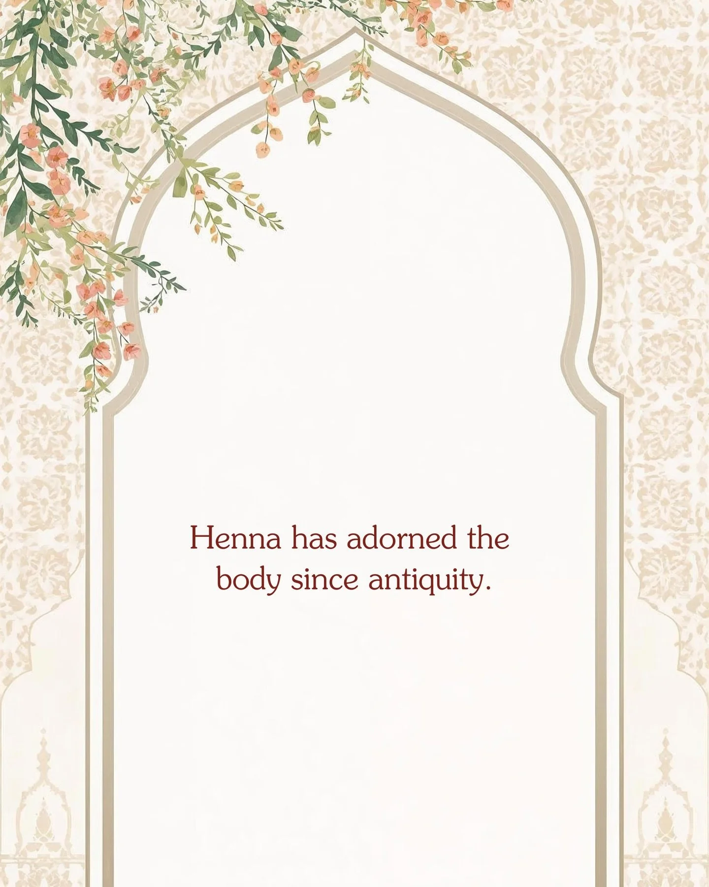 🌿 Henna, the art of adornment.
Rooted in ritual, tradition, and beauty&mdash;
carried across cultures and generations.