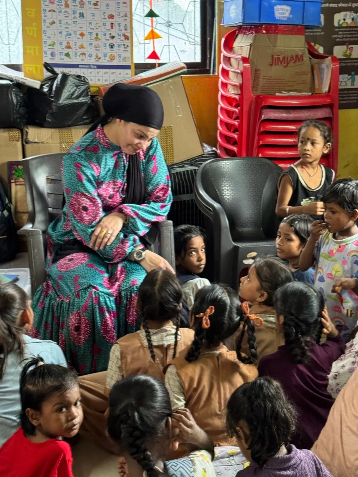 Helping at an Orphanage