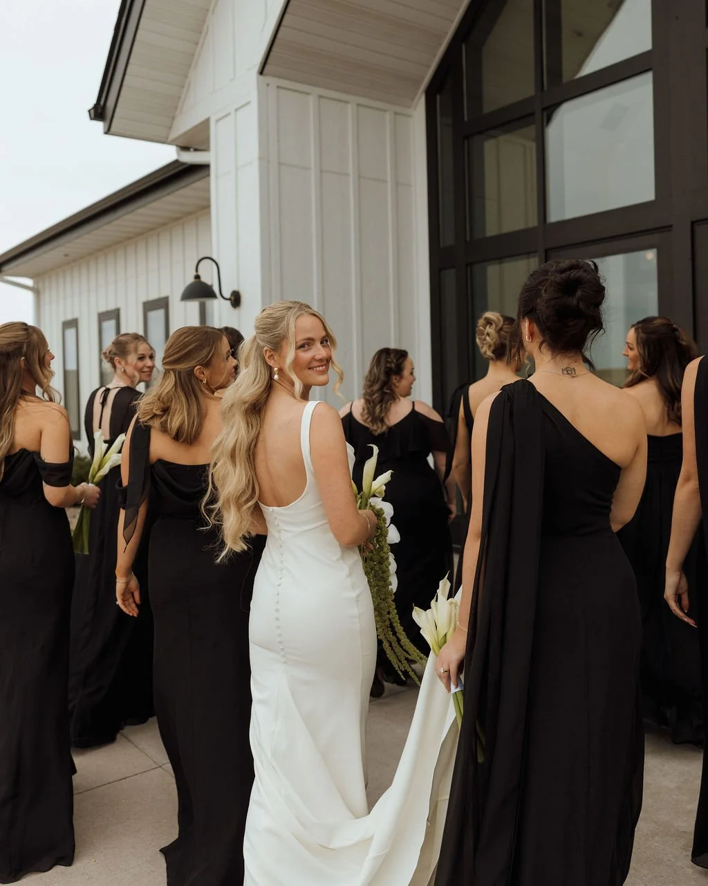 wedding party florals bridal bouquet 