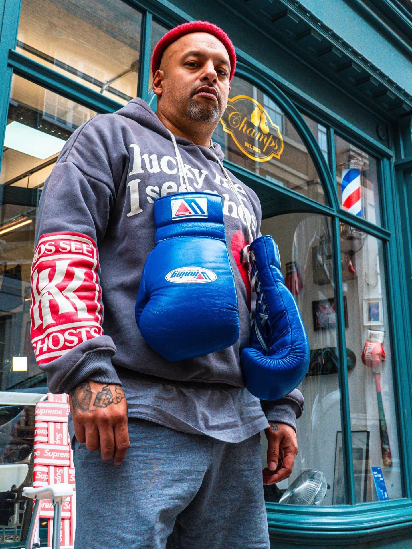 I remember meeting you about 12 years ago, Champ.

What started as a haircut and some portraits in Brighton turned into a real friendship. We spoke about life, business, vision. The plans you had lit a fire in me and made me raise my standards.

From