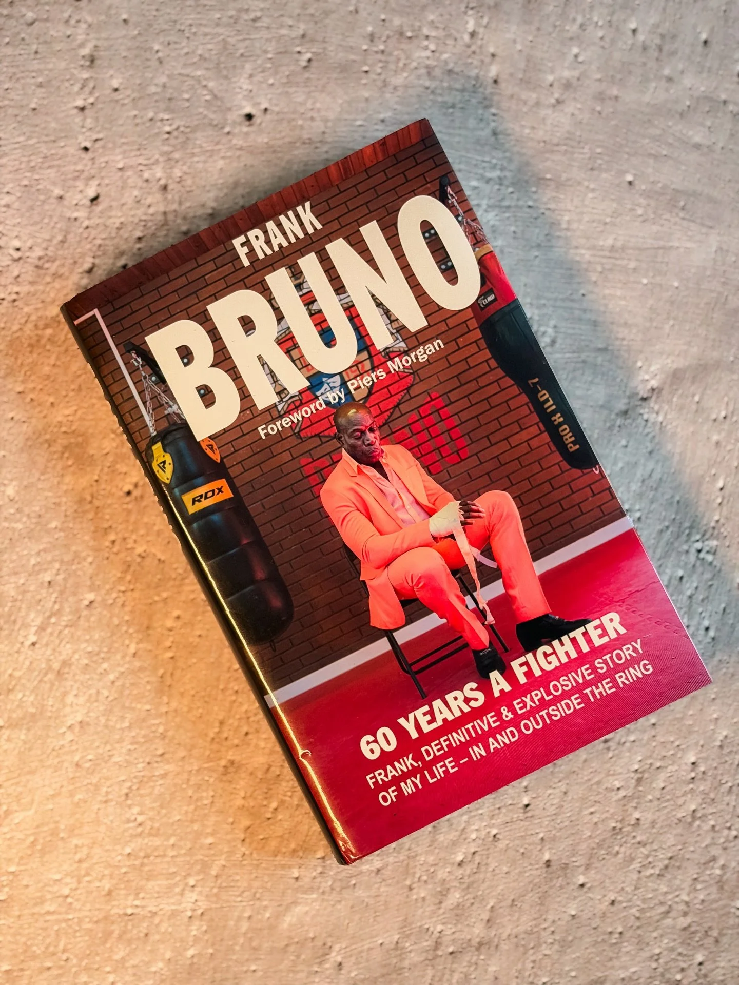 @frankbrunoboxer book cover.

Shot on @sony.unitedkingdom 
Lens @sonyalpha 
Lights @neewer 
Location @frankbrunofoundation 

#frankbruno #brunobomber #frankbrunofoundation #bookcover #photographer