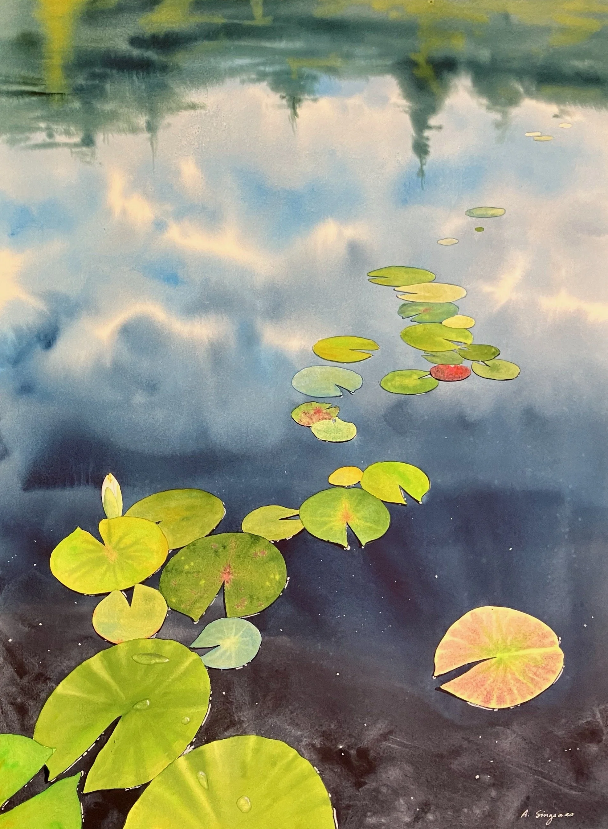 Green Dream Lily Pads