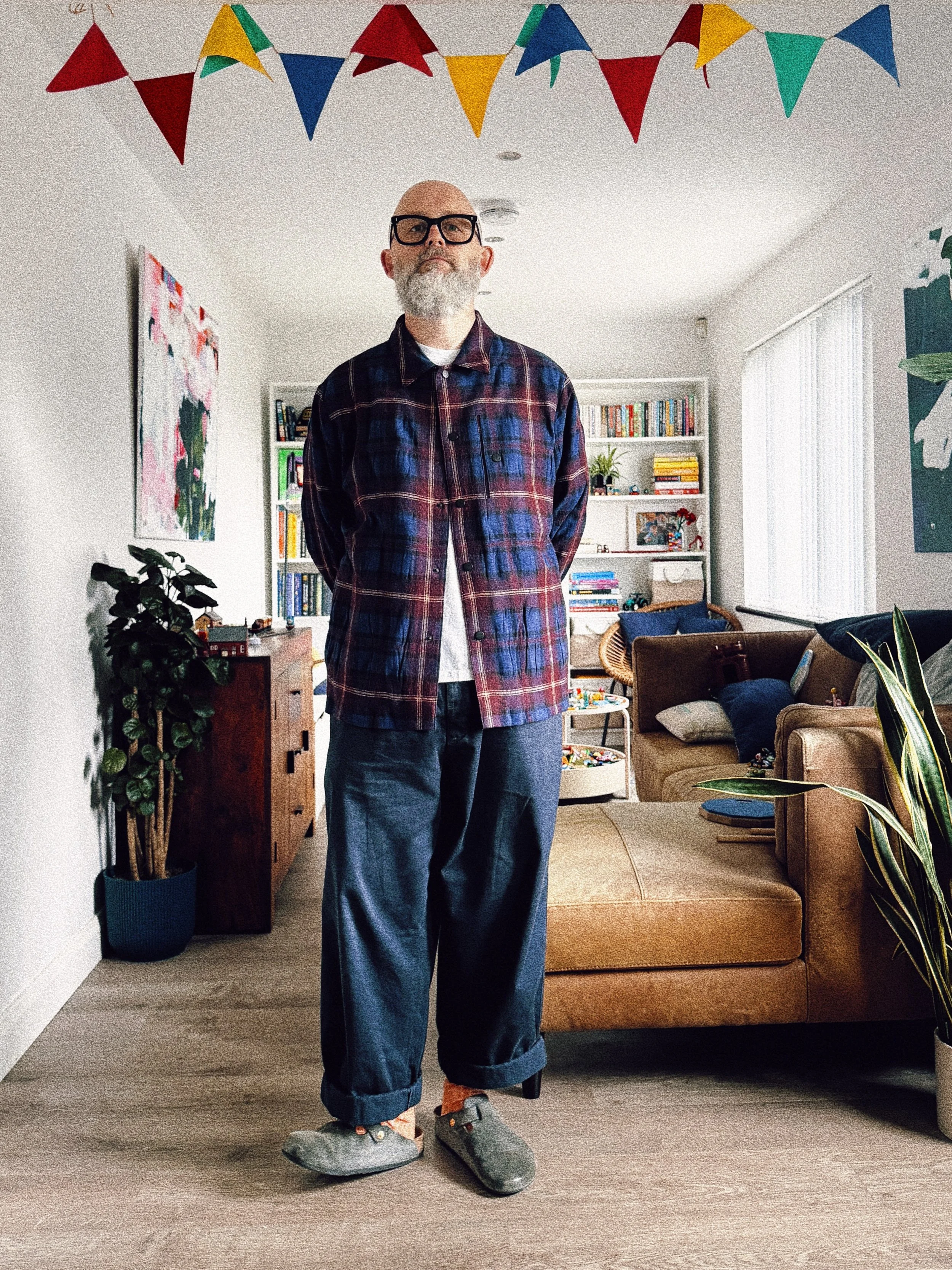 I&rsquo;ve had the new @charli_xcx album on repeat all week - that&rsquo;s my album of the year. Calling it early. That&rsquo;s all. 
Blah blah 

Shoes @birkenstock 
Socks @community_clothing 
Shirt @delikatessen.jp 
Trousers @universal_works 
Frames