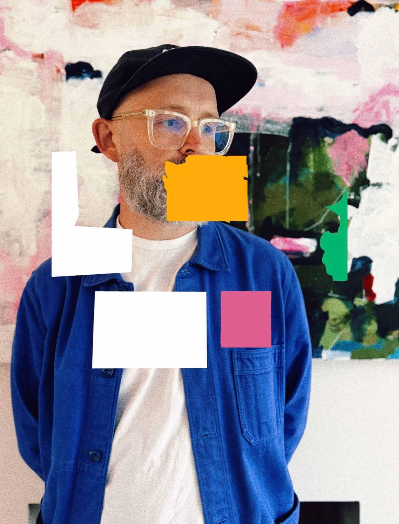I FEEL SPACE (6) &mdash; Content Nausea 

An exploration in learning patterns from existing information. Once trained, the artist predicts what comes next using patterns to create entirely new content. An artists response to generative artificial int