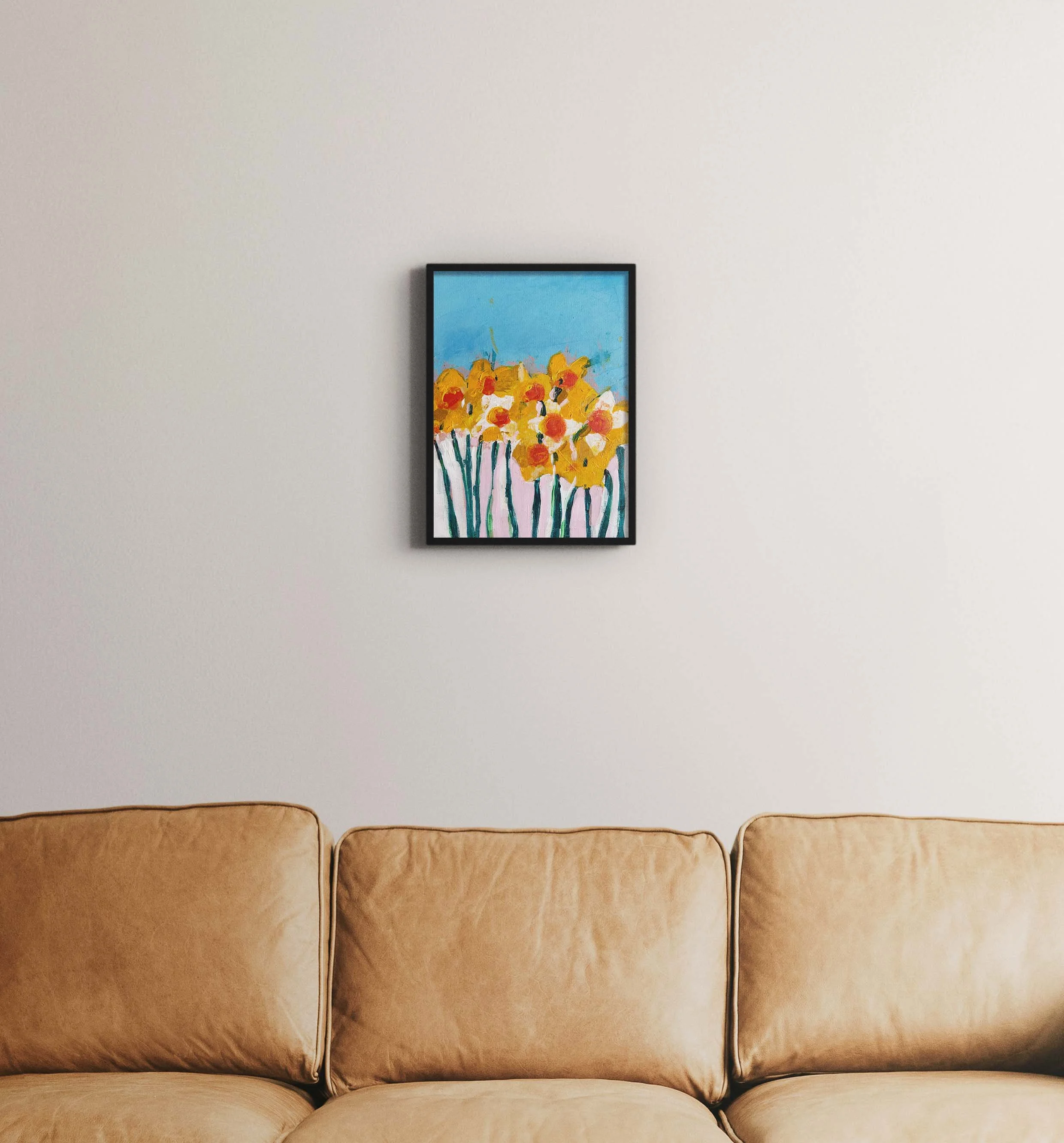 Daffodfils framed 2.jpg