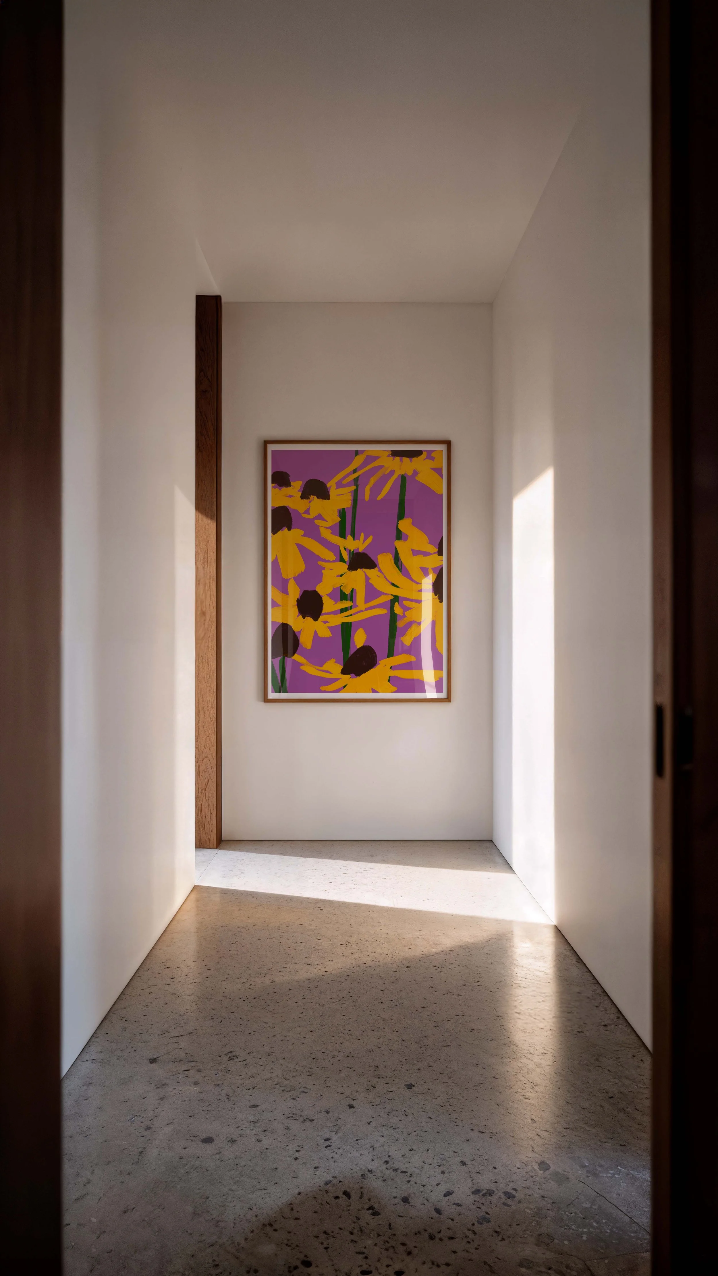 Coneflower Rudbeckia framed 5.jpg