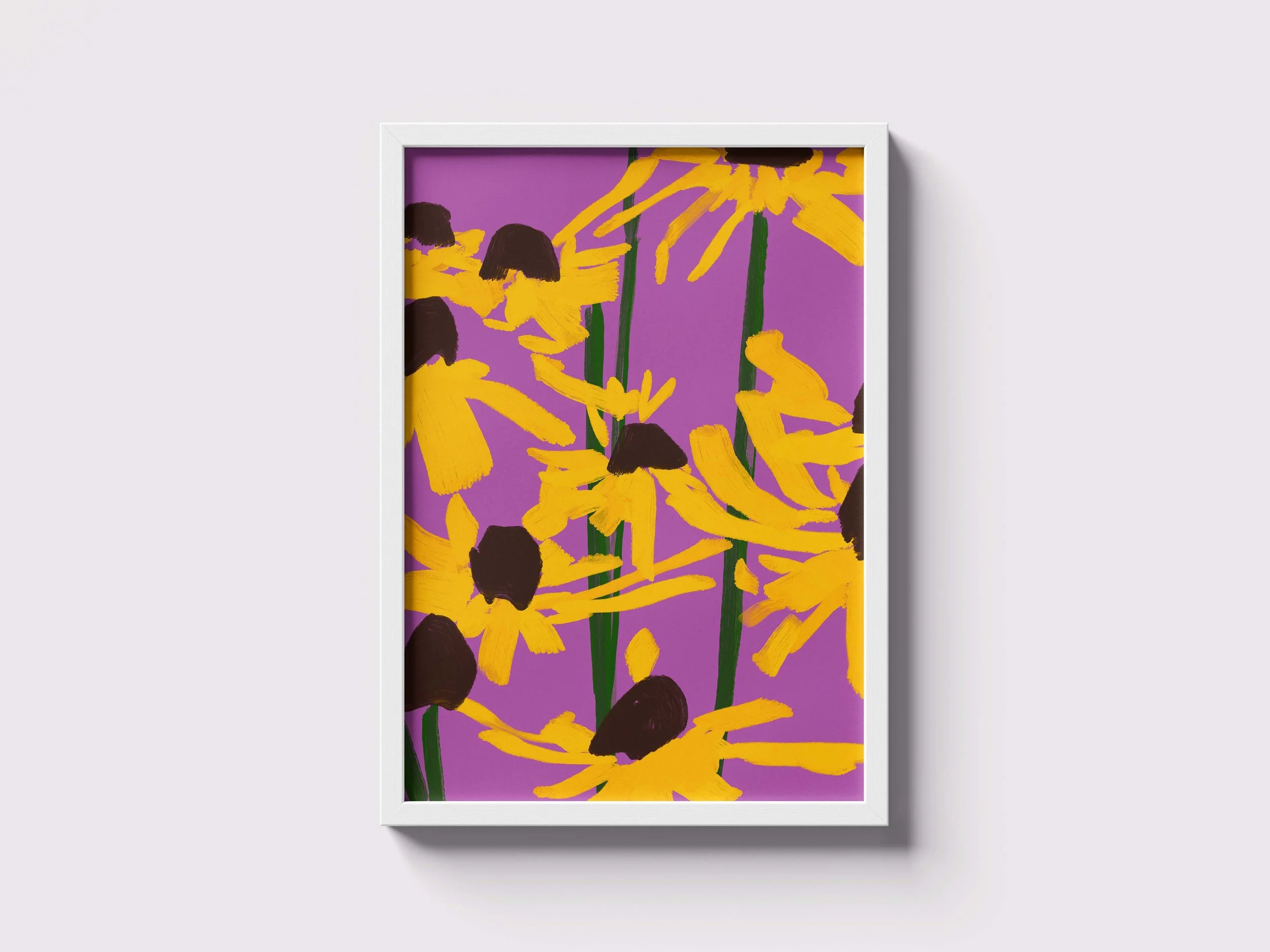 Coneflower Rudbeckia framed 3.jpg