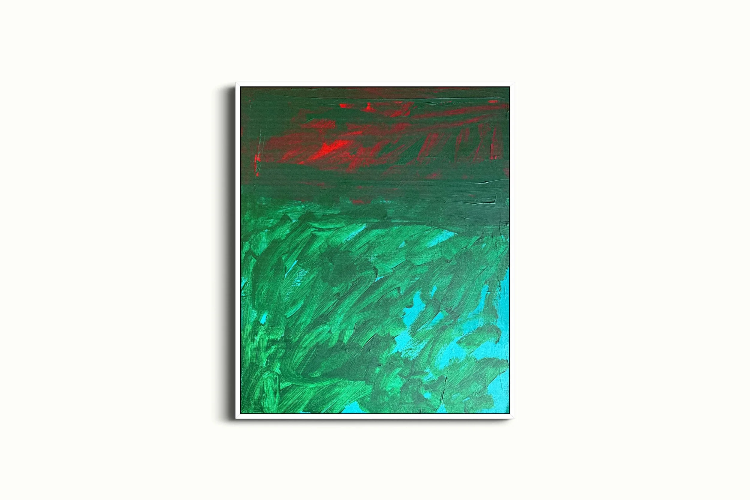 Afloat in the Waves canvas framed.jpg