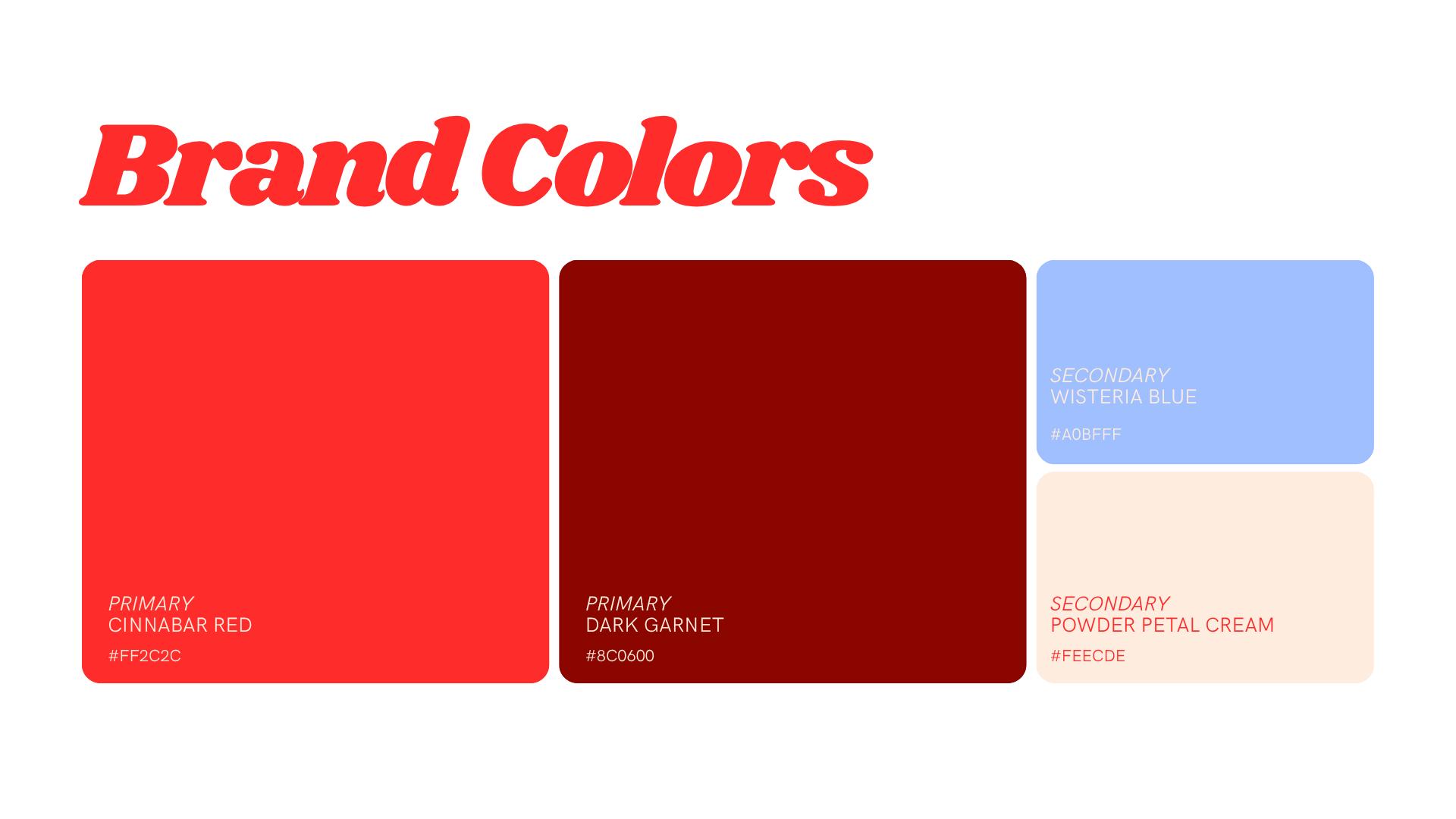 Brand Colors Piggyback Components